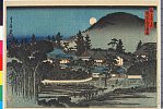 arcUP2560安政・・貞信〈1〉「都名所之内」「円山安養寺夜景」
