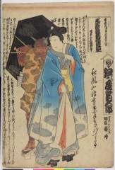 arcUP3793万延０１・06・28豊国〈3〉「江戸 下り　娘　尾上菊五郎」〈4〉尾上　菊五郎、〈3〉嵐　音八