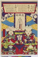 arcUP6344明治２７・・「明治廿七年五月四日うけニ入」「水性の人」「土性の人」「歳徳神」「宝」