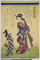 arcUY1170安政06・07・豊国〈3〉「古今名婦伝」「万治高尾」