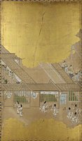 arcFS00-0001A-003・江戸初期芸能図屏風（右隻）