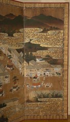 arcFS00-0004B_01・洛中図屏風（左隻）