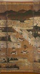 arcFS00-0004B_02・洛中図屏風（左隻）