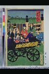 NDL-112-03-028・・芳虎「東京日本橋馬車通行図」