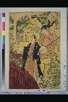 NDL-157-00-028文化06・・豊国〈1〉「三十六ばんつゞき　役者十二つき」「八月」「十二だん月見の図」〈5〉岩井　半四郎、〈1〉市川　男女蔵、〈1〉沢村　源之助