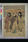 NDL-157-00-034文化06・・豊国〈1〉（「三十六ばんつゝき　役者十二つき」）（「十二月」「むかふ島雪ふりの図」）〈4〉瀬川　菊之丞、〈1〉沢村　源之助、〈7〉市川　団十郎