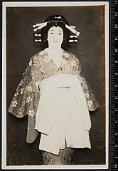 sol-A-06-01-30昭和０２・1927本郷座「［重重人重小町桜］積恋雪関扉」墨染桜の精〈7〉坂東　三津五郎