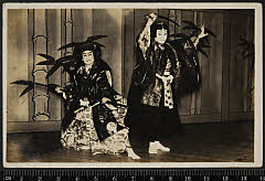 sol-A-06-01-50大正１４・1925歌舞伎座「橋弁慶」源牛若丸〈5〉中村　福助、武蔵坊弁慶〈7〉坂東　三津五郎