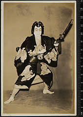 sol-A-06-02-07昭和１７・1942歌舞伎座「［正札附根元草摺］根元草摺引」曽我五郎時致〈7〉坂東　三津五郎