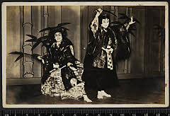 sol-A-06-02-32大正１４・1925歌舞伎座「橋弁慶」源牛若丸〈5〉中村　福助、武蔵坊弁慶〈7〉坂東　三津五郎