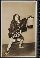 sol-A-06-02-36大正１４・1925本郷座「［拙筆力七以呂波］供奴」奴三津平〈7〉坂東　三津五郎