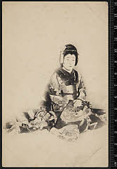 sol-A-06-03-12明治４３・1910市村座「［須磨都源平躑躅］源平魁躑躅」小萩実は無官太夫敦盛〈7〉坂東　三津五郎