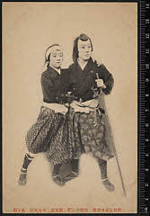 sol-A-17-01-13大正０５・1916歌舞伎座「白虎隊」白川千太郎〈6〉市川　寿美蔵、白川萬太郎〈4〉河原崎　長十郎