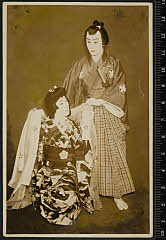 sol-A-17-01-24昭和０３・1928歌舞伎座「西鶴一代男」武家の中小姓村島半之丞〈6〉市川　寿美蔵、息女小督〈3〉市川　莚升