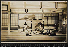 sol-A-17-01-29昭和１７・1942東京劇場「元禄忠臣蔵　御浜御殿」綱豊卿〈6〉市川　寿美蔵、お喜世〈〉中村　芝鶴