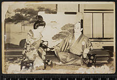 sol-A-17-02-01昭和１７・1942東京劇場「元禄忠臣蔵　御浜御殿綱豊卿」綱豊〈6〉市川　寿美蔵、お喜世〈〉中村　芝鶴