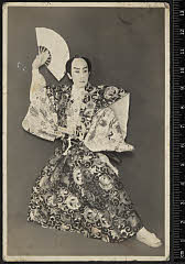 sol-A-17-03-08・「源平布引滝　実盛物語」斎藤実盛〈3〉市川　寿海