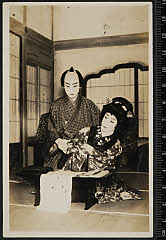 sol-A-17-03-38大正１４・1925浅草松竹座「左門とお七」お七〈2〉市川　松蔦、左門〈6〉市川　寿美蔵