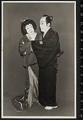 sol-A-17-04-22・「鳥辺山心中」菊池半九郎〈3〉市川　寿海、お染〈4〉中村　富十郎