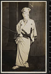 sol-A-17-04-23昭和０９・1934明治座「大菩薩峠」机龍之助〈6〉市川　寿美蔵