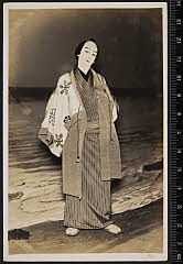 sol-B-03-02-13昭和０２・1927帝国劇場「［与話情浮名横櫛］お富と与三郎」伊豆屋与三郎後に切られ与三〈15〉市村　羽左衛門