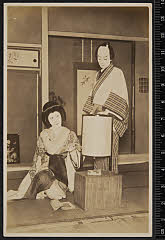 sol-B-03-02-28・「与話情浮名横櫛」与三郎〈15〉市村　羽左衛門、お富〈6〉尾上　梅幸