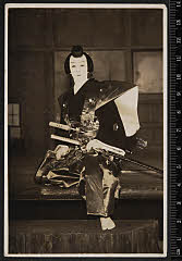 sol-B-04-01-10・「絵本太功記」明智十次郎光義〈15〉市村　羽左衛門