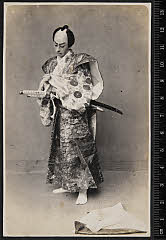 sol-B-04-01-13・「源平布引滝　実盛物語」齋藤別当実盛〈15〉市村　羽左衛門