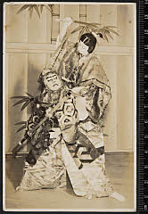 sol-B-04-02-21昭和１１・1936新宿第一劇場「橋弁慶」牛若丸〈14〉守田　勘弥、弁慶〈3〉市川　段四郎