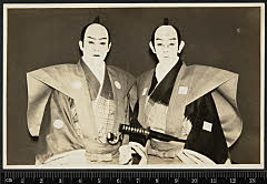 sol-B-05-01-09昭和１２・1937歌舞伎座「仮名手本忠臣蔵」桃井若狭之助〈15〉市村　羽左衛門、塩谷判官〈6〉尾上　菊五郎
