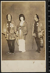 sol-B-05-01-24昭和０５・1930東京劇場「［江戸育お祭佐七］江戸育御祭佐七」巴の三吉〈6〉尾上　菊五郎、芸者小糸〈6〉尾上　梅幸、お祭り佐七〈15〉市村　羽左衛門