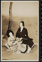 sol-B-05-02-30昭和０２・1927帝国劇場「［仮名手本忠臣蔵　道行旅路の花聟］忠臣蔵　道行旅路廼花婿」早野勘平〈15〉市村　羽左衛門、腰元おかる〈6〉尾上　梅幸
