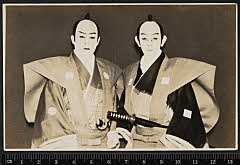 sol-B-05-03-01昭和１２・1937歌舞伎座「仮名手本忠臣蔵」桃井若狭之助〈15〉市村　羽左衛門、塩谷判官〈6〉尾上　菊五郎