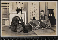 sol-B-23-01-28大正１５・1926帝国劇場「小しんと焉馬」盲目の落語家小しん〈13〉守田　勘弥、小しん女房おたつ〈〉初瀬　浪子