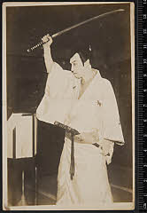 sol-B-23-03-22昭和０５・1930歌舞伎座「大菩薩峠」机龍之助〈13〉守田　勘弥
