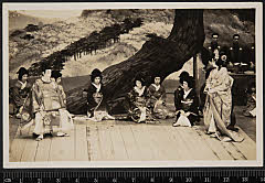 sol-B-24-01-13昭和１０・1935新宿第一劇場「紅葉狩」更科姫〈6〉中村　福助、平維茂〈14〉守田　勘弥