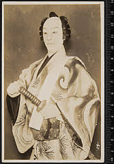 sol-B-24-01-17昭和１１・1936新宿第一劇場「曽我綉侠御所染」御所の五郎蔵〈14〉守田　勘弥