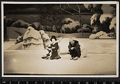 sol-C-04-02-08昭和１９・1944新橋演舞場「恋飛脚大和往来　新口村」孫右衛門〈1〉中村　吉右衛門、傾城梅川〈6〉中村　芝翫
