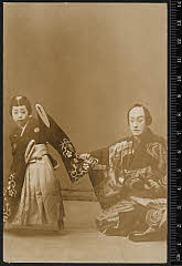 sol-C-23-01-15明治２７・1894歌舞伎座「都鳥廓白浪」忍ぶの惣太〈5〉尾上　菊五郎、梅若丸〈2〉尾上　丑之助