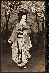 sol-C-27-01-32昭和０４・1929歌舞伎座「仮名手本忠臣蔵　道行旅路の花聟」おかる〈6〉尾上　菊五郎