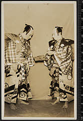 sol-C-27-02-10大正１５・1926新橋演舞場「芋堀長者」友達治六郎 〈7〉坂東　三津五郎、芋堀藤五郎〈6〉尾上　菊五郎