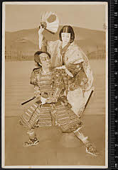sol-E-02-01-06昭和１２・1937歌舞伎座「［須磨都源平躑躅］源平魁躑躅」無官太夫敦盛〈15〉市村　羽左衛門、熊谷次郎直実〈7〉松本　幸四郎