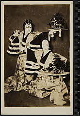 sol-E-02-01-48昭和０３・1928歌舞伎座「［寿曽我対面］曽我の対面」曽我十郎祐成〈15〉市村　羽左衛門、曽我五郎時致〈6〉尾上　菊五郎