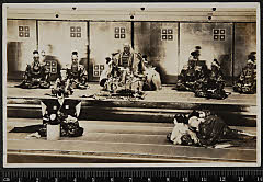sol-E-02-01-52・「近江源氏先陣館　盛綱陣屋」微妙、小四郎、北条時政、盛綱〈15〉市村　羽左衛門