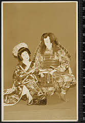 sol-E-02-02-21・「鎌倉三代記」三浦之助義村〈15〉市村　羽左衛門、時姫〈12〉片岡　仁左衛門