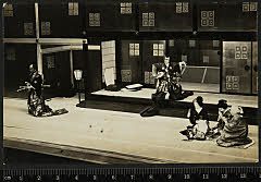 sol-E-02-03-10・「近江源氏先陣館　盛綱陣屋」微妙、早瀬、小四郎、篝火、盛綱〈15〉市村　羽左衛門、和田兵衛