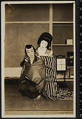 sol-E-02-05-06大正１４・1925歌舞伎座「［天衣紛上野初花］雪暮夜入谷畦道」三千歳〈6〉尾上　梅幸、直次郎〈15〉市村　羽左衛門