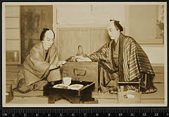 sol-E-02-05-46昭和０４・1929帝国劇場「神明恵和合取組」焚出しの喜三郎〈13〉守田　勘弥、浜松町の辰五郎〈15〉市村　羽左衛門