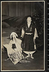 sol-E-02-06-28大正１１・1922帝国劇場「旅姿思掛稲」旅僧伝心実は四世市村竹之丞〈15〉市村　羽左衛門、梅菊姫実は大津稲荷の化身〈6〉尾上　梅幸
