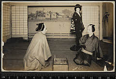 sol-E-02-08-44大正１０・1921帝国劇場「みだれ焼」水戸屋半次郎〈1〉沢村　宗之助、芸者小花〈6〉尾上　梅幸、植木屋吉五郎〈15〉市村　羽左衛門